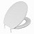 Assento Sanitário Oval Universal Almofadado Slim Branco - Imagem 4