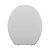 Assento Sanitário Oval Universal Almofadado Slim Branco - Imagem 5