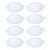 Kit 8 Painel LED Embutir Redondo Luz Branca 6500K 18W 22cm - Imagem 1