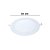 Kit 2 Painel LED Embutir Redondo Luz Branca 6500K 18W 22cm - Imagem 3