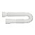 Sifão Click Longo Universal Flexível Instala Fácil Branco - Imagem 1