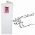 Kit 6 Protetor Protege Quina Cantos Cantoneira Branco 6x6 2m - Imagem 5