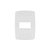 Kit 5 Interruptor Simples Branco 10A 250V Placa Espelho 4x2 - Imagem 3