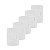Kit 5 Interruptor Simples Branco 10A 250V Placa Espelho 4x2 - Imagem 1