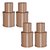 Kit 4 Luva De Expansão Soldável 25mm 3/4" Marrom Estrela - Imagem 1