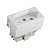 Kit 5 Conjunto Interruptor Simples + Tomada 10A 4x2 Branca - Imagem 3