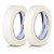 Kit 2 Fita Crepe Uso Geral Pintura 18mmX50m Bege Tectape - Imagem 1