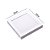 Painel Plafon LED Sobrepor Quadrado Amarela 3000K 18W 22cm - Imagem 3