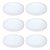 Kit 6 Painel Plafon LED Sobrepor Red Amarela 3000K 24W 29cm - Imagem 1