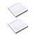 Kit 2 Painel Plafon LED Sobrepor Quad Branca 6500K 12W 17cm - Imagem 1