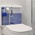 Kit 2 Suporte P Bloco Sanitário Vaso C/ Caixa Acoplada Astra - Imagem 4