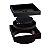Ralo Smart Invisível Oculto Preto 15x15cm Quadrado Estrela - Imagem 2