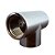 Adaptador Tee T Metal Cromado Rosca Fêmea 1/2''x1/2'' Garden - Imagem 2