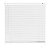 Persiana Cortina Horizontal Branca PVC 25mm 100x130cm Atlas - Imagem 1