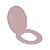 Assento Vaso Sanitário Universal Oval Soft Rosa Claro Astra - Imagem 1