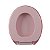 Assento Vaso Sanitário Universal Oval Soft Rosa Claro Astra - Imagem 4