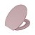 Assento Vaso Sanitário Universal Oval Soft Rosa Claro Astra - Imagem 2
