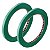 Kit 2 Fita Crepe Filete Automotiva Verde 06mm x 50m Adere - Imagem 1
