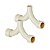 Kit 2 Tê Misturador Transição Aquatherm 22mm X 3/4'' Tigre - Imagem 1