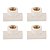 Kit 4 Tê Transição Fêmea 90º Aquatherm 22mm X 1/2'' Tigre - Imagem 1