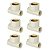 Kit 6 Tê Transição Fêmea 90º Aquatherm 22mm X 3/4'' Tigre - Imagem 1