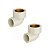 Kit 2 Joelho 90º Transição Aquatherm CPVC 22mm X 3/4'' Tigre - Imagem 1