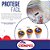 Kit 2 Plástico Filme Proteção Salva Pintura 150cmx17m Compel - Imagem 6