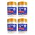 Kit 4 Plástico Filme Proteção Salva Pintura 55cmx17m Compel - Imagem 1