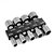 Kit 9 Soquetes Bits Canhão Parafusadeira 1/4" Sextavado Aço - Imagem 2