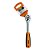 Chave De Catraca Reversível Aço 1/4" 153mm x 13,5mm Bestfer - Imagem 2