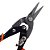 Tesoura De Aviação Corte Reto P/ Chapas Metal 10'' Bestfer - Imagem 2