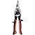 Tesoura De Aviação Corte Reto P/ Chapas Metal 10'' Bestfer - Imagem 3