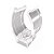 Abraçadeira Impacto P/ Cano Tubo 16mm 5/8'' Incolor Estrela - Imagem 1