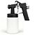 Pistola De Pintura De Ar Direto 1,3mm Copo 650ml Bestfer - Imagem 1