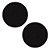 Kit 2 Protetor Ralo Anti Inseto Redondo 150mm Preto PVC - Imagem 1