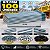 Kit 100 Haste Reta P/ Telha 1/4'' x 200mm C/ Porca e Arruela - Imagem 4
