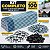 Kit 100 Haste Reta P/ Telha 1/4'' x 250mm C/ Porca e Arruela - Imagem 3