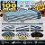 Kit 100 Haste Reta P/ Telha 1/4'' x 300mm C/ Porca e Arruela - Imagem 4