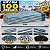 Kit 100 Haste Reta P/ Telha 1/4'' x 350mm C/ Porca e Arruela - Imagem 4