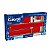 Kit Banheiro 5 Peças Acessórios Vermelho Vidro 8mm - Imagem 2