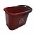 BALDE MOPINHO 12L VERMELHO - REFORÇADO - Imagem 1