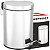 LIXEIRA PEADAL REDONDA 3L POWERMAID - Imagem 1