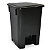 LIXEIRA PEDAL 15L PRETO - Imagem 1