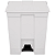 LIXEIRA PEDAL 30L BRANCO - Imagem 1