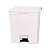LIXEIRA PEDAL 15L BRANCO - Imagem 1