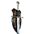 Espada Decorativa Anduril Narsil do Aragorn Senhor Dos Anéis + Suporte de Parede - Imagem 3