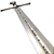 Espada Decorativa Anduril Narsil do Aragorn Senhor Dos Anéis + Suporte de Parede - Imagem 8