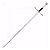 Espada Decorativa Anduril Narsil do Aragorn Senhor Dos Anéis + Suporte de Parede - Imagem 5