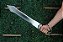 Espada Anã Dwarven Thorin Escudo de Carvalho O Senhor Dos Anéis - O Hobbit - Imagem 4