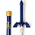 Espada The Legend of Zelda Azul Master Sword - Réplica em Em Aço - Imagem 3